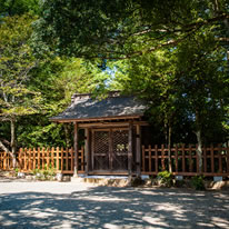 末社門をくぐると庚申社、祓戸神社、祖神社、若宮神社があります。