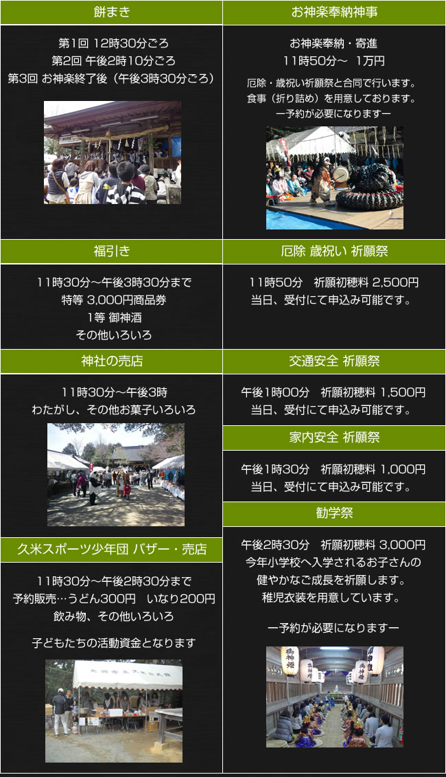 大洲八幡神社春祭り